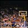 1989-1990:  Guard Tim Hardaway of the Golden State Warriors drives the ball down the court. Mandatory Credit: Ken Levine  /Allsport