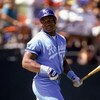 1990:  Bo Jackson of the Kansas City Royals gets ready at bat during a MLB game in the 1990 season. ( Photo by: Otto Greule Jr/Getty Images)