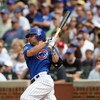 CHICAGO - JUNE 18:  Reed Johnson #9 of the Chicago Cubs bats against the Chicago White Sox during the game on June 18, 2009 at Wrigley Field in Chicago, Illinois. (Photo by Jonathan Daniel/Getty Images)