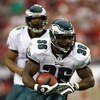 GLENDALE, AZ - JANUARY 18:  Running back Brian Westbrook #36 of the Philadelphia Eagles runs the football in the third quarter against the Arizona Cardinals during the NFC championship game on January 18, 2009 at University of Phoenix Stadium in Glendale,