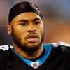 CHARLOTTE, NC - JANUARY 10:  Wide receiver Steve Smith #89 of the Carolina Panthers looks on during warm-ups before the game against the Arizona Cardinals during the NFC Divisional Playoff Game on January 10, 2009 at Bank of America Stadium in Charlotte, 