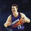 5 Feb 1999: Luc Longley #13 of the Phoenix Suns laughs during a game against the Los Angeles Clippers at the LA Sports Arena in Los Angeles, California. The Suns defeated the Clippers 101-92. Mandatory Credit: Aubrey Washington  /Allsport