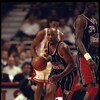 3 Jan 1996:  Forward Mario Elie of the Houston Rockets moves the ball against the Chicago Bulls during a game played at the United Arena in Chicago, Illinois.  The Bulls won the game, 100-86. Mandatory Credit: Jonathan Daniel/Allsport