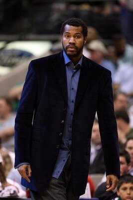 DALLAS - MARCH 17:  Rasheed Wallace of the Detroit Pistons during play against the Dallas Mavericks on March 17, 2009 at American Airlines Center in Dallas, Texas.  NOTE TO USER: User expressly acknowledges and agrees that, by downloading and/or using thi