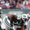 EAST RUTHERFORD, NJ - NOVEMBER 09: Kris Jenkins #77 of the New York Jets in the defensive line against the St. Louis Rams at Giants Stadium on November 9, 2008 in East Rutherford, New Jersey. (Photo by Nick Laham/Getty Images) 
