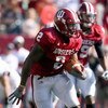 BLOOMINGTON, IN - NOVEMBER 01:  Marcus Thigpen #5 of the Indiana Hooisers carries the ball during the game against the Central Michigan Chippewas at Memorial Stadium on November 1, 2008 in Bloomington, Indiana.  (Photo by Andy Lyons/Getty Images)