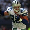 DALLAS - SEPTEMBER 30:  Tight end Jason Witten #82 of the Dallas Cowboys carries the ball after a reception against the St. Louis Rams at Texas Stadium September 30, 2007 in Irving, Texas. The Cowboys won 35-7.  (Photo by Stephen Dunn/Getty Images)