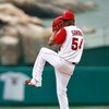 ANAHEIM, CA - MAY 31:  Ervin Santana #54 of the Los Angeles Angels of Anaheim pitches against the Seattle Mariners at Angel Stadium on May 31, 2009 in Anaheim, California. The Angels defeated the Mariners 9-8.  (Photo by Jeff Gross/Getty Images)