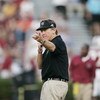 COLUMBIA, SC - SEPTEMBER 1:  Head coach Steve Spurrier of the South Carolina Gamecocks looks on before the game against the University of Central Florida Golden Knights on September 1, 2005 at Williams-Brice Stadium in Columbia, South Carolina. South Caro