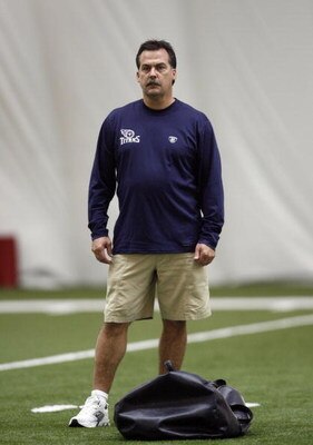 NASHVILLE, TN - MAY 1: Jeff Fisher, head coach of the Tennessee Titans watches the action during the Tennessee Titans Minicamp on May 1, 2009 at Baptist Sports Park in Nashville, Tennessee. (Photo by Joe Murphy/Getty Images)