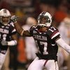 COLUMBIA, SC - NOVEMBER 01:  Chris Culliver #17 of the South Carolina Gamecocks celebrates after a defensive stop against the Tennessee Volunteers during their game at Williams-Brice Stadium on November 1, 2008 in Columbia, South Carolina.  (Photo by Stre