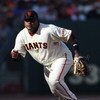 SAN FRANCISCO - MAY 17:  Pablo Sandoval #48 of the San Francisco Giants waits at third base against the New York Mets during a Major League Baseball game on May17, 2009 at AT&T Park in San Francisco, California.  (Photo by Jed Jacobsohn/Getty Images)