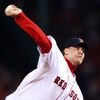 BOSTON - OCTOBER 20:  Starting pitcher Curt Schilling #38 of the Boston Red Sox deals against the Cleveland Indians during Game Six of the American League Championship Series at Fenway Park on October 20, 2007 in Boston, Massachusetts.  (Photo by Elsa/Get