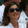 WIMBLEDON, ENGLAND - JUNE 29:  Mirka Federer, wife of Roger Federer of Switzerland looks on prior his men's singles fourth round match against Robin Soderling of Sweden on Day Seven of the Wimbledon Lawn Tennis Championships at the All England Lawn Tennis