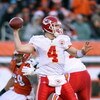 CINCINNATI - DECEMBER 28:  Quarterback Tyler Thigpen #4 of the Kansas City Chiefs passes the ball downfield during the NFL game against the Cincinnati Bengals on December 28, 2008 at Paul Brown Stadium in Cincinnati, Ohio.  (Photo by Andy Lyons/Getty Imag