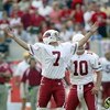 TEMPE, AZ - October 20: Kicker Bill Gramatica #7 of the Arizona Cardinals celebrates after kicking the game-winning field goal in overtime against the Dallas Cowboys at Sun Devil Stadium on October 20, 2002 in Tempe, Arizona. The Cardinals won the game 9-