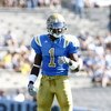 PASADENA, CA - SEPTEMBER 8:  UCLA Bruins cornerback Alterraun Verner #1  looks over the offense against the BYU Cougars at the Rose Bowl on September 8, 2007 in Pasadena, California. The Bruins defeated the Cougars 27-17 (Photo by Kevin Terrell/Getty Imag