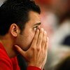 CHICAGO - MAY 24:  A dejected fan of the Chicago Blackhawks looks on against the Detroit Red Wings during Game Four of the Western Conference Championship Round of the 2009 Stanley Cup Playoffs on May 24, 2009 at the United Center in Chicago, Illinois.  (