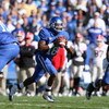 LEXINGTON, KY - NOVEMBER 8:  Randall Cobb #18 of the Kentucky Wildcats carries the ball during the game against the Georgia Bulldogs at Commonwealth Stadium on November 8, 2008 in Lexington, Kentucky. (Photo by Andy Lyons/Getty Images)