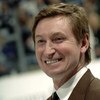 LOS ANGELES - JANUARY 20:  Wayne Gretzky smiles as Luc Robitaille has his jersey retired before the Los Angeles Kings play against the Phoenix Coyotes on January 20, 2007 at the Staples Center in Los Angeles, California.  (Photo by Noah Graham/Getty Image