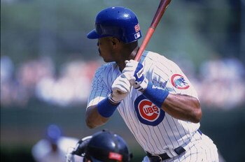 12 Aug 2001:  Fred McGriff #29 of the Chicago Cubs at bat during the game against the San Francisco Giants at Wrigley Field in Chicago, Illinois. The Giants defeated the Cubs 7-6.Mandatory Credit: Jonathan Daniel  /Allsport