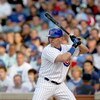 CHICAGO - JUNE 22:  Jim Edmonds #15 of the Chicago Cubs stands ready at bat during the game against the Chicago White Sox on June 22, 2008 at Wrigley Field in Chicago, Illinois. The Cubs defeated the White Sox 7-1. (Photo by Jonathan Daniel/Getty Images) 