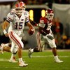 MIAMI - JANUARY 08:  Tim Tebow #15 of the Florida Gators rolls out to pass against the Oklahoma Sooners during the FedEx BCS National Championship game at Dolphin Stadium on January 8, 2009 in Miami, Florida.  (Photo by Marc Serota/Getty Images)