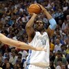 DENVER - MAY 29:  Nene #31 of the Denver Nuggets shoots the ball in Game Six of the Western Conference Finals during the 2009 NBA Playoffs against the Los Angeles Lakers at Pepsi Center on May 29, 2009 in Denver, Colorado. NOTE TO USER: User expressly ack