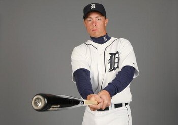 LAKELAND, FL - FEBRUARY 21:  Brandon Inge #15 of the Detroit Tigers poses for a portrait during Photo Day on February 21, 2009 at Joker Marchant Stadium in Lakeland, Florida. (Photo by: Nick Laham/Getty Images)