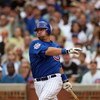 CHICAGO - JUNE 18:  Jake Fox #5 of the Chicago Cubs bats against the Chicago White Sox during the game on June 18, 2009 at Wrigley Field in Chicago, Illinois. (Photo by Jonathan Daniel/Getty Images)