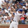CHICAGO - JUNE 17: Mike Fontenot #17 of the Chicago Cubs swings at the pitch against the Chicago White Sox on June 17, 2009 at Wrigley Field in Chicago, Illinois. The White Sox defeated the Cubs 4-1. (Photo by Jonathan Daniel/Getty Images) 