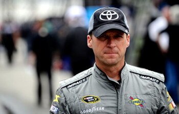 DOVER, DE - MAY 29:  Dave Blaney, driver of the #66 PRISM Motorsports Toyota, walks in the garage area during practice for the NASCAR Sprint Cup Series Autism Speaks 400 at Dover International Speedway on May 29, 2009 in Dover, Delaware.  (Photo by Jeff Z