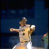 Pitcher Mike Scott of the Houston Astros throws a pitch from the pitchers mound.