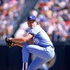 OAKLAND, CA - 1989:  Bret Saberhagen #31 of the Kansas City Royals winds up for a pitch during a game against the Oakland Athletics at Oakland-Alameda County Coliseum in 1989 in Oakland, California.  (Photo by Otto Greule Jr/Getty Images)