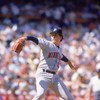 ANAHEIM, CA - 1988:  Frank Viola #16 of the Minnesota Twins pitches during an MLB game against the California Angels circa 1988 at Anaheim Stadium in Anaheim, California. (Photo by Tim DeFrisco/Getty Images)