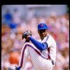 Pitcher Dwight Gooden of the New York Mets in action during a game at Shea Stadium in Flushing, New York.