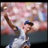 1990:  Pitcher Dave Stieb of the Toronto Blue Jays throws a pitch during a game. Mandatory Credit: Stephen Dunn  /Allsport