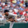KANSAS CITY, MO - JUNE 20:  Ryan Franklin #31 of the St. Louis Cardinals pitches against the Kansas City Royals during the game on June 20, 2009 at Kauffman Stadium in Kansas City, Missouri. (Photo by Jamie Squire/Getty Images)