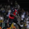 VILA REAL DE SANTO ANTONIO, PORTUGAL - JULY 26: Christopher Samba of Blackburn Rovers runs during the Guadiana Tournament match between Blackburn Rovers and Sporting Lisbon at the Vila Real De Santo Antonio stadium on July 26, 2008 in Vila Real De Santo A