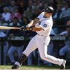 SEATTLE - SEPTEMBER 07:  Raul Ibanez #28 of the Seattle Mariners bats during the game against the New York Yankees on September 7, 2008 at Safeco Field in Seattle Washington. (Photo by Otto Greule Jr/Getty Images) 