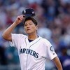 SEATTLE - MAY 25:  Kazuhiro Sasaki#22 of the Seattle Mariners walks on the field during the game aganist the Minnesota Twins on May 25, 2003 at Safeco Field in Seattle, Washington.  The Twins defeated the Mariners 3-1. (Photo by Otto Greule Jr./Getty Imag