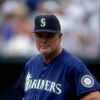 26 Jul 1998:  Manager Lou Pinella #14 of the Seattle Mariners looks on during a game against the Baltimore Orioles at the Camden Yards in Baltimore, Maryland. The Mariners defeated the Orioles 10-4. Mandatory Credit: Doug Pensinger  /Allsport