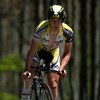 LOOKOUT MOUNTAIN, GA - APRIL 19:  Tyler Hamilton of the U.S. rides for Tinkoff Credit Systems to a 41st place in Individual Time Trial during Stage Four of the Tour de Georgia April 19, 2007 from Chickamauga to Lookout Mountain, Georgia.  (Photo by Doug P