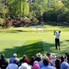 AUGUSTA, GA - APRIL 12:  Kenny Perry hits his tee shot on the 12th hole during the final round of the 2009 Masters Tournament at Augusta National Golf Club on April 12, 2009 in Augusta, Georgia.  (Photo by Harry How/Getty Images)