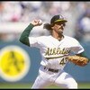 25 Jul 1992:  Pitcher Dennis Eckersley of the Oakland Athletics prepares to throw the ball during a game against the Minnesota Twins. Mandatory Credit: Otto Greule  /Allsport