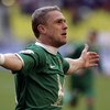 MOSCOW, RUSSIA - SEPTEMBER 21: Serhiy Rebrov of FC Rubin Kazan celebrates after scoring a goal during the Russian Football League Championship match between FC Spartak Moscow and FC Rubin Kazan at the Luzhniki Stadium on September 21, 2008 in Moscow, Russ