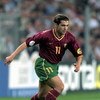 12 Jun 2000:  Sergio Conceicao of Portugal in action during the European Championships 2000 group match against England at the Philips Stadium in Eindhoven, Holland.  Portugal won the match 3-2. \ Mandatory Credit: Ben Radford /Allsport