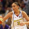 PHOENIX - SEPTEMBER 11:  Diana Taurasi #3 of the Phoenix Mercury moves the ball against the Detroit Shock in Game 3 of the WNBA Finals on September 11, 2007 at US Airways Center in Phoenix, Arizona.  Detroit won 88-83 to take a 2-1 lead in the series.  (P