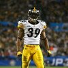 TAMPA, FL - FEBRUARY 01:  Running back Willie Parker #39 of the Pittsburgh Steelers reacts against the Arizona Cardinals during Super Bowl XLIII on February 1, 2009 at Raymond James Stadium in Tampa, Florida. Steelers won 27-23.  (Photo by Al Bello/Getty 