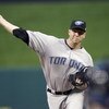 ST. LOUIS, MO - JULY 14: American League All-Star Roy Halladay of the Toronto Blue Jays pitches during the 2009 MLB All-Star Game at Busch Stadium on July 14, 2009 in St Louis, Missouri. (Photo by Pool/Getty Images)